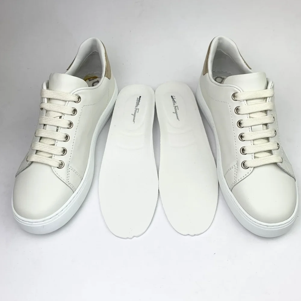 SALVATORE FERRAGAMO Pierre Sneaker sz 6 - Picture 9 of 15